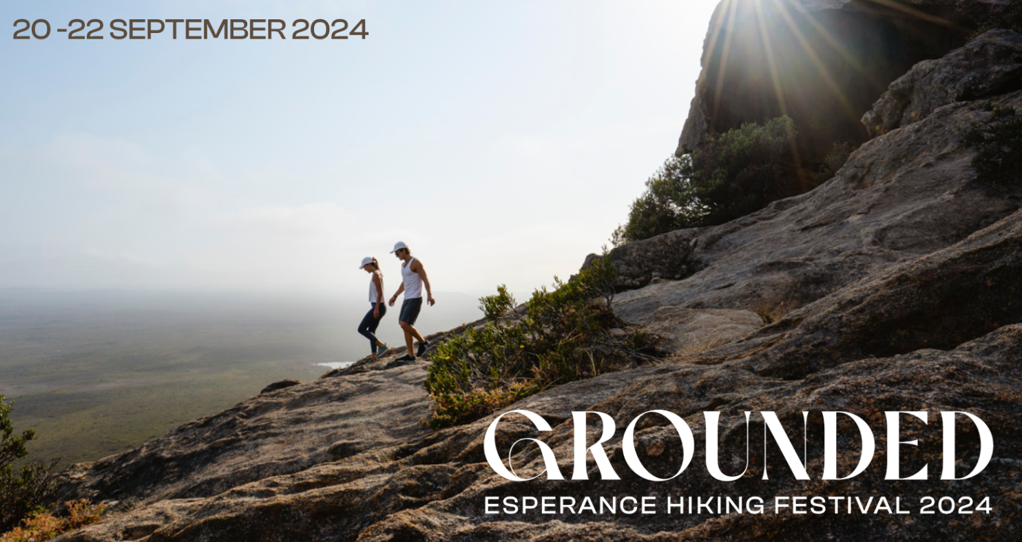 Grounded Hiking Festival 20 to 22 September in Esperance