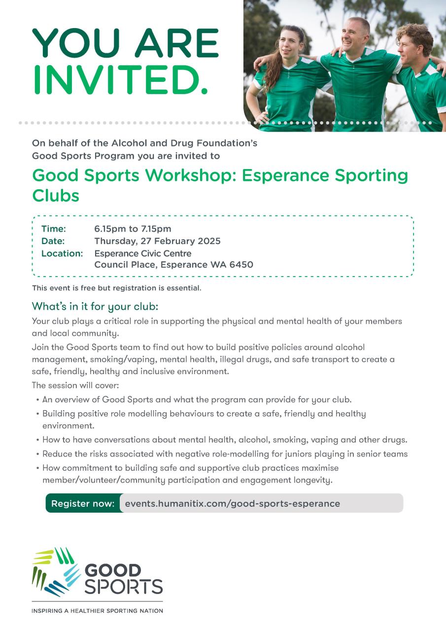 Good Sports Workshop