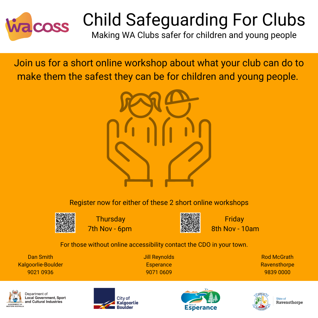 Child Safeguarding Workshop for Clubs