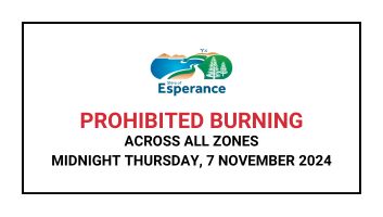 Commencement of Prohibited Burning Time