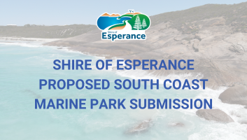 Media Release - Council Endorses Proposed Marine Park Shire Submission