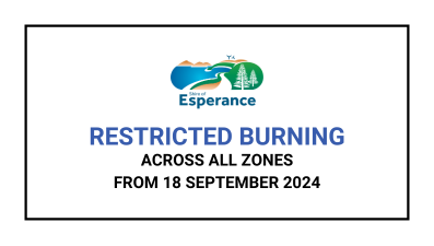 Public Notice- COMMENCEMENT OF RESTRICTED BURNING TIME